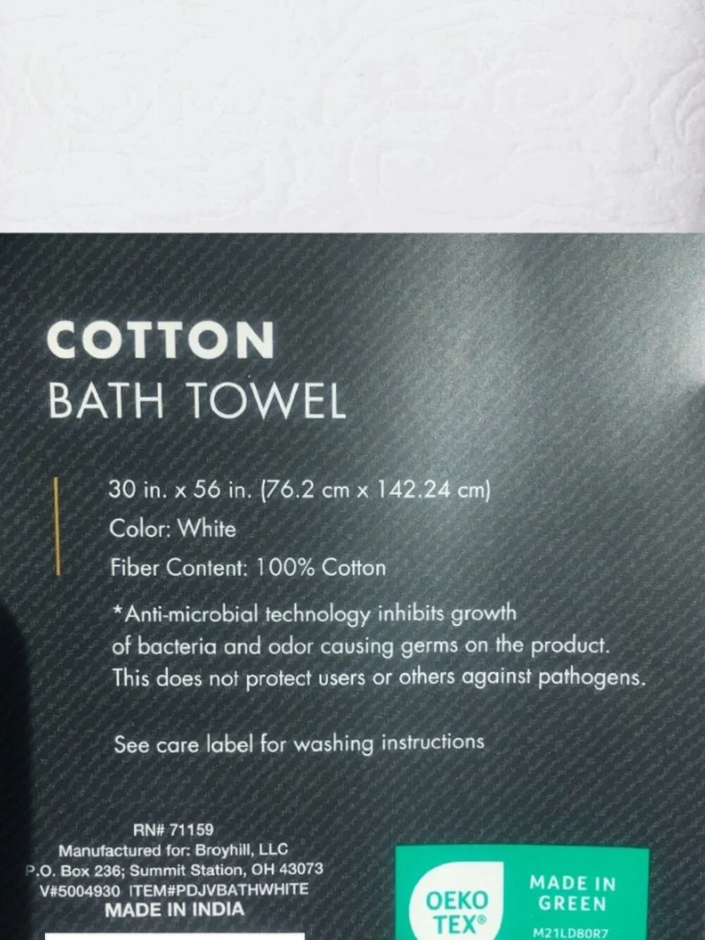 new 6-pc Jacquard Textured Velour 100% Cotton Towel Set w/ 2 Bath 2 Hand 2 Wash